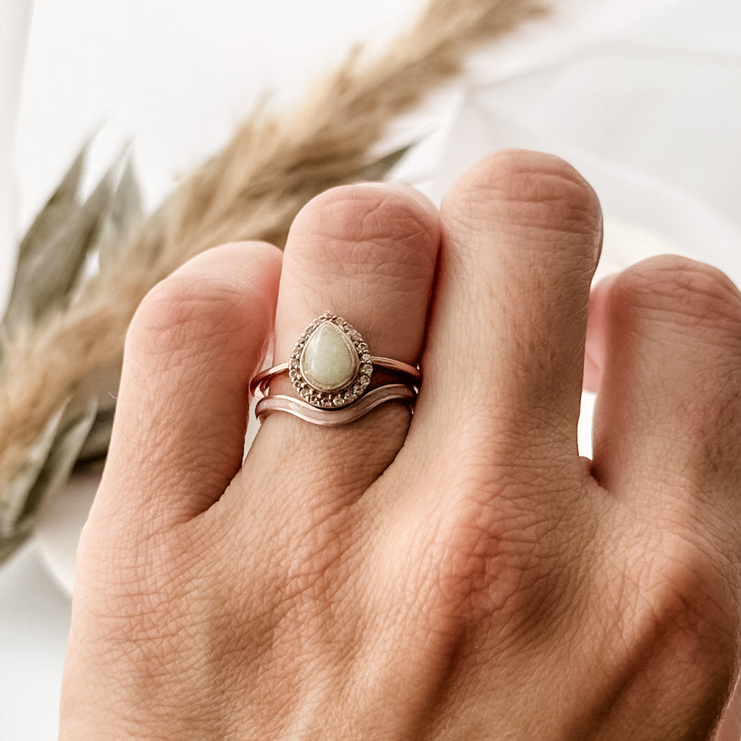 Curved Channel Eternity Ring
