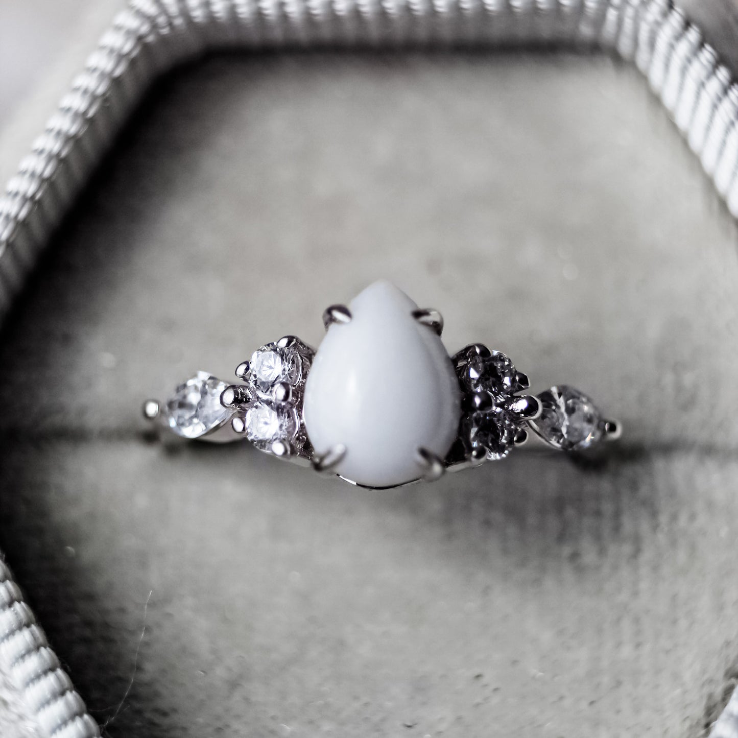 Pear Cluster Ring