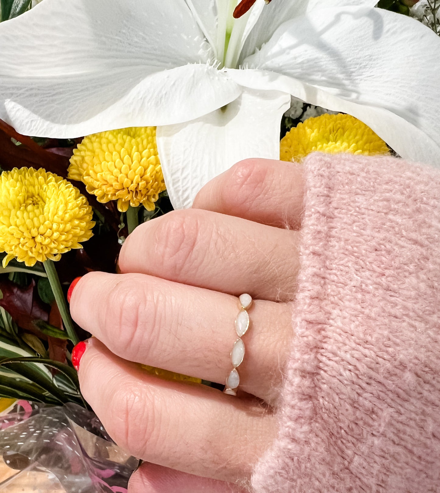 Half Simple Eternity Ring
