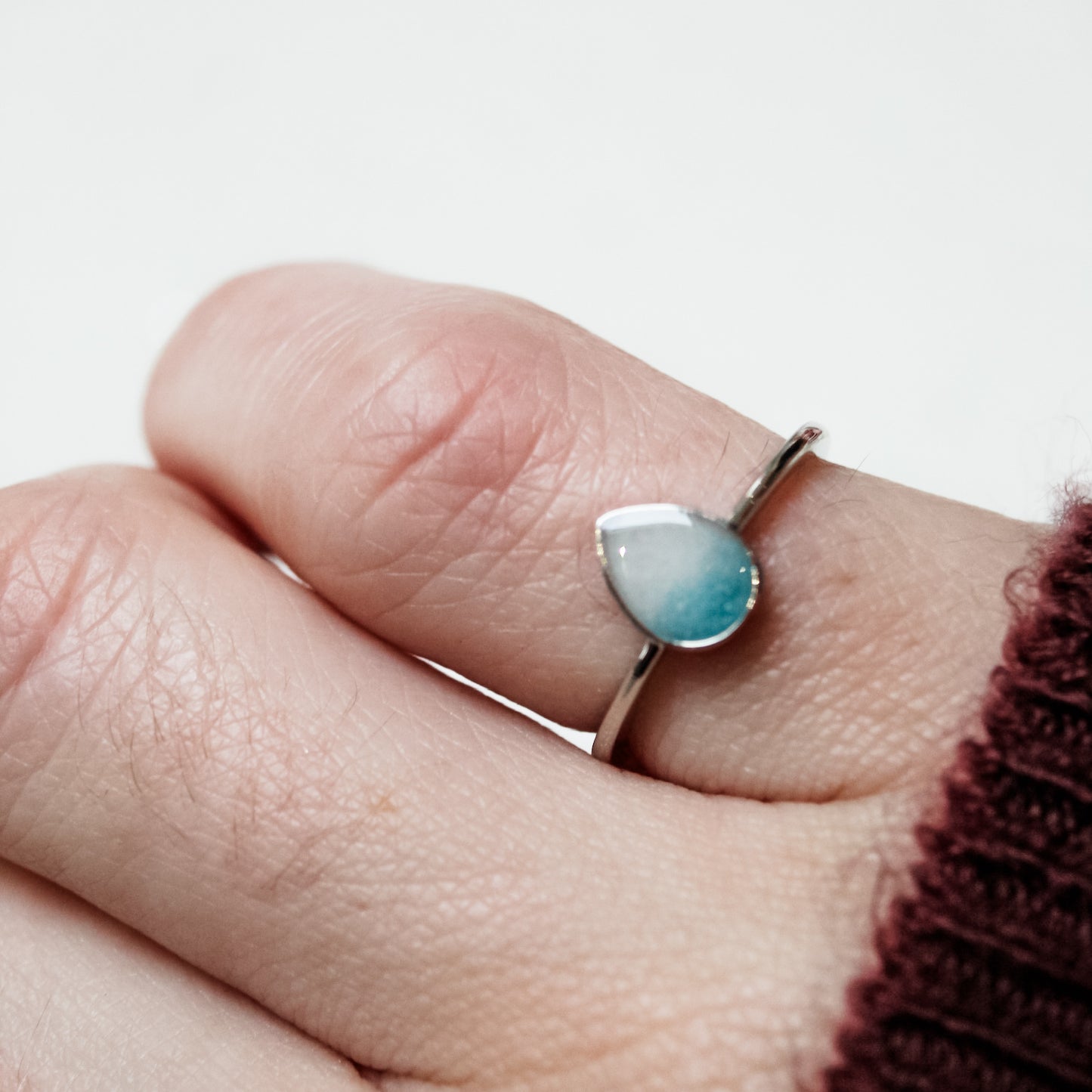 Pear Stacking Ring