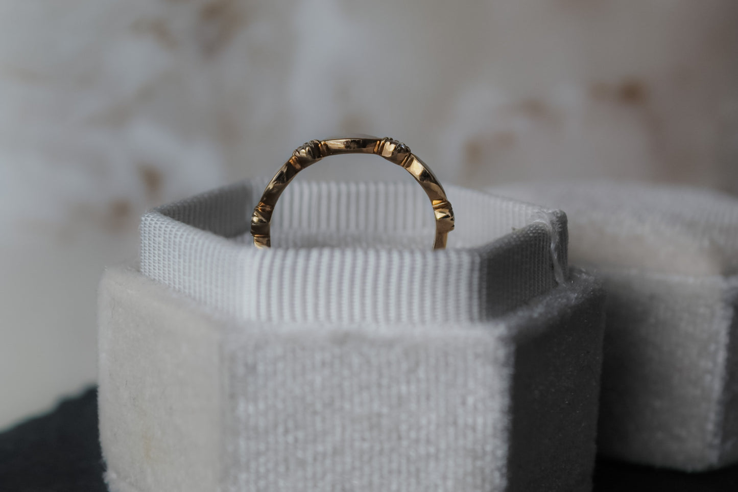 Half Diamond Eternity Band