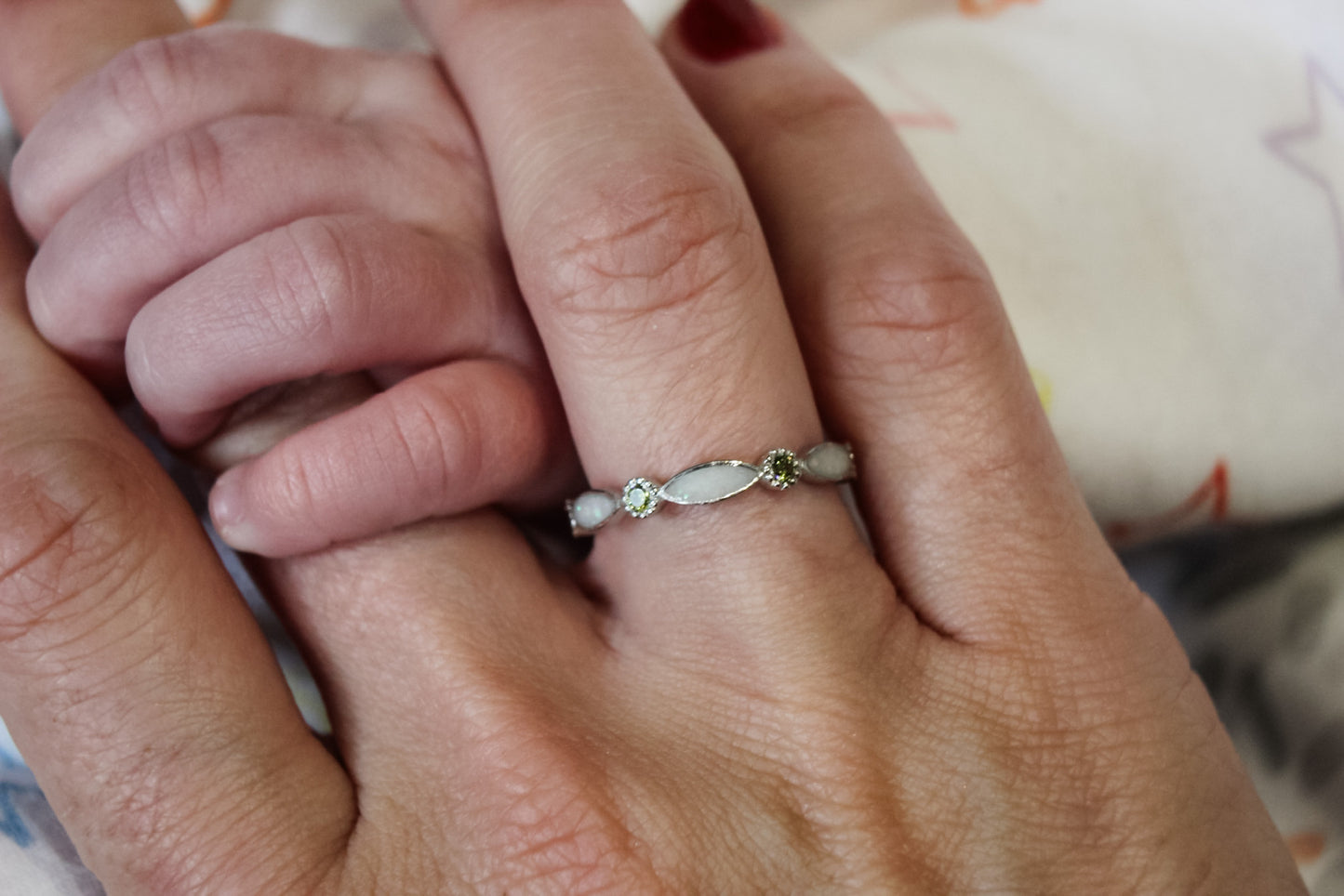 Half Diamond Eternity Band