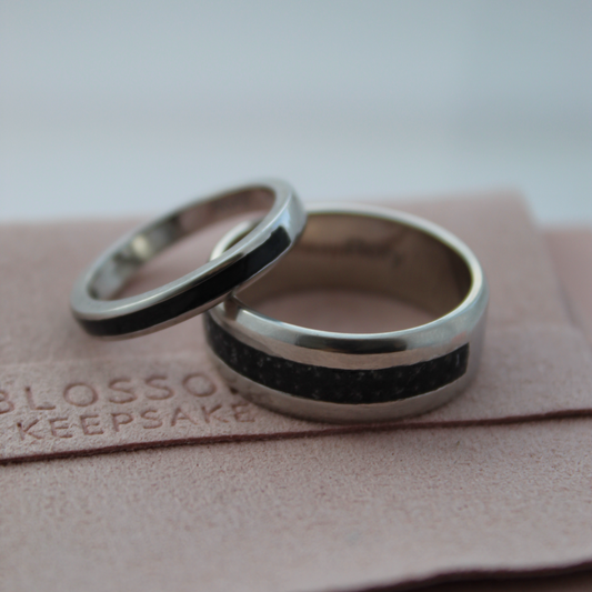 Channel Eternity Ring His and Hers set