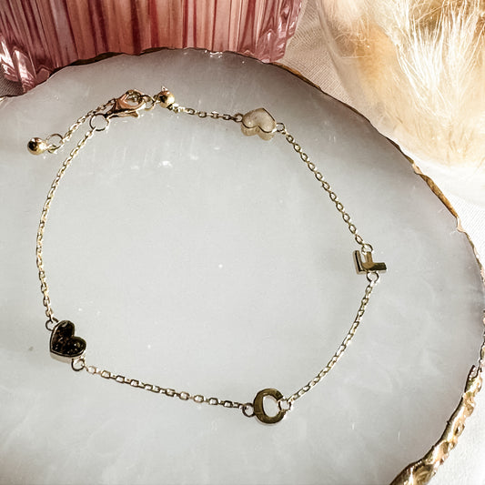 Initial Bracelet