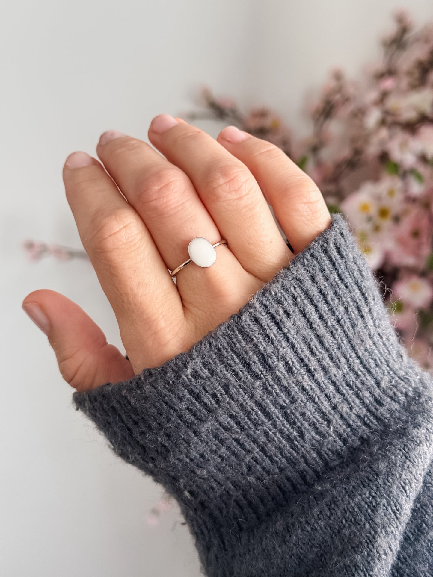 Oval Stacking Ring