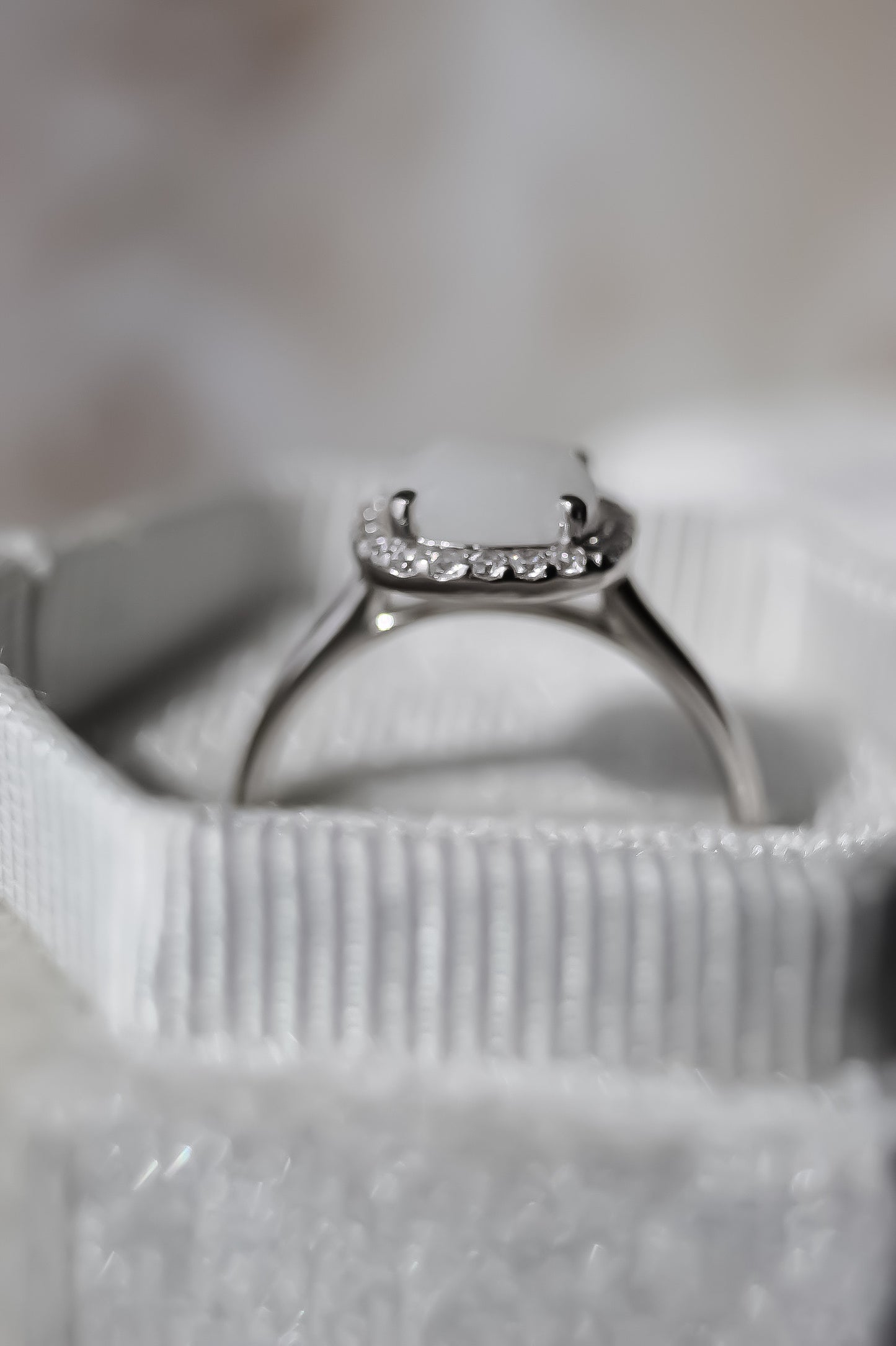 Square Halo Ring