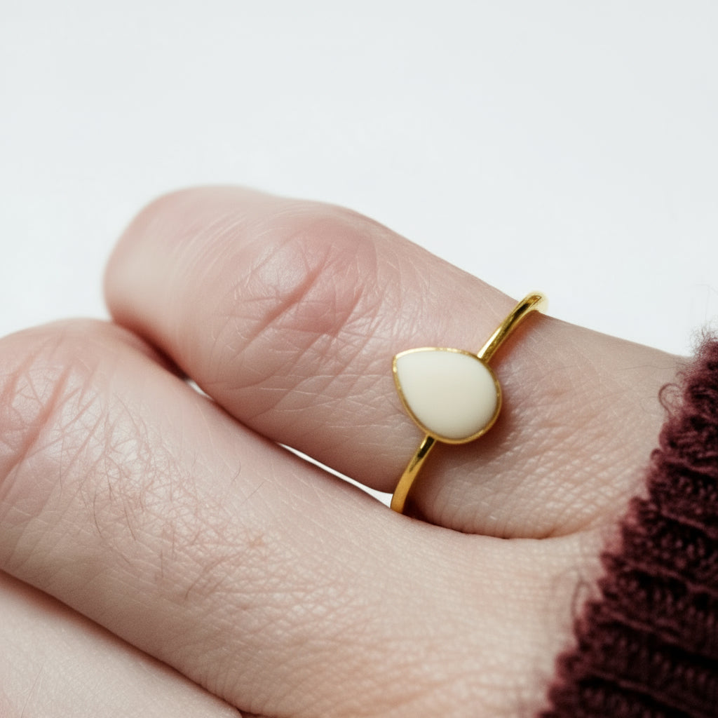 IVF, pear stacking ring, embryo, moissanite, lab diamond, diamond, ashes, keepsake, hair, breastmilk