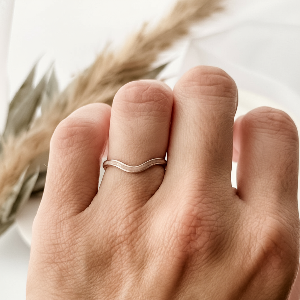 Curved Channel Eternity Ring