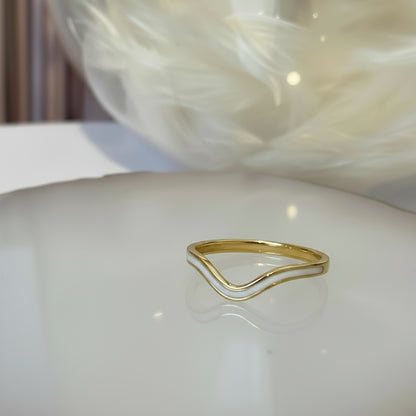 Curved Channel Eternity Ring
