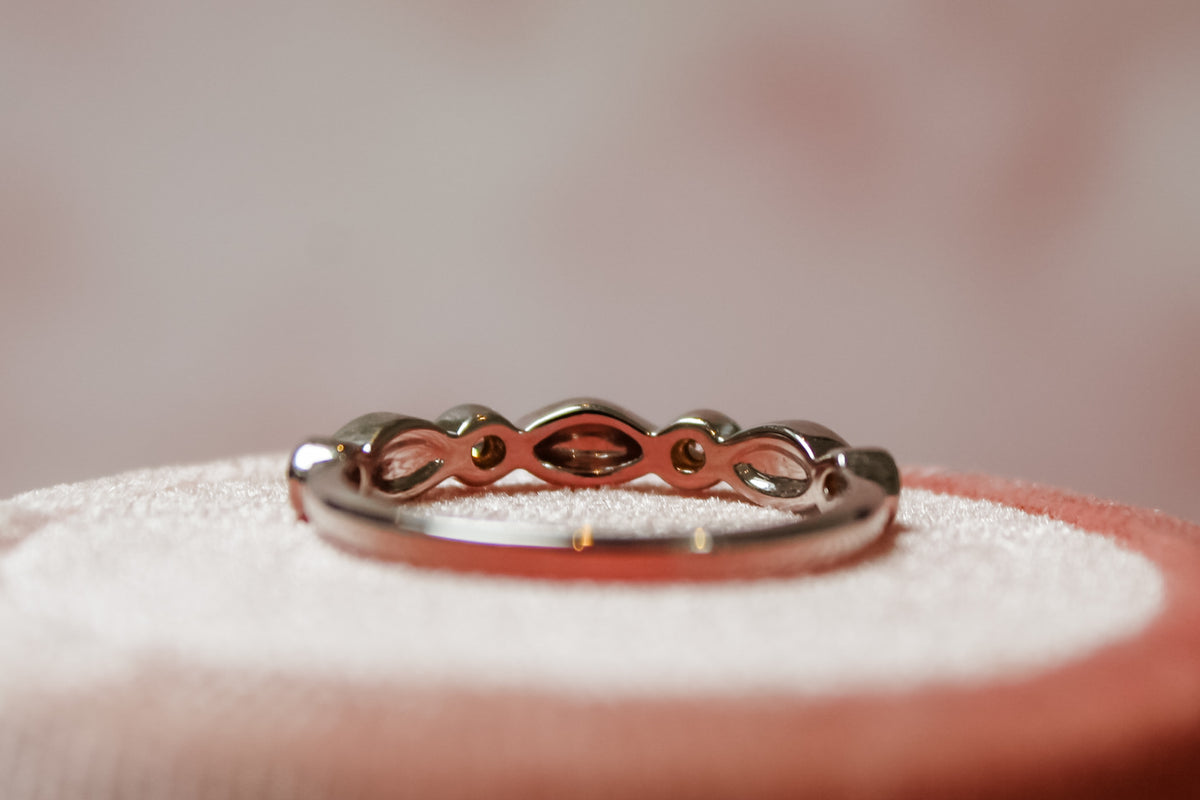 Secrets Half Diamond Eternity Ring