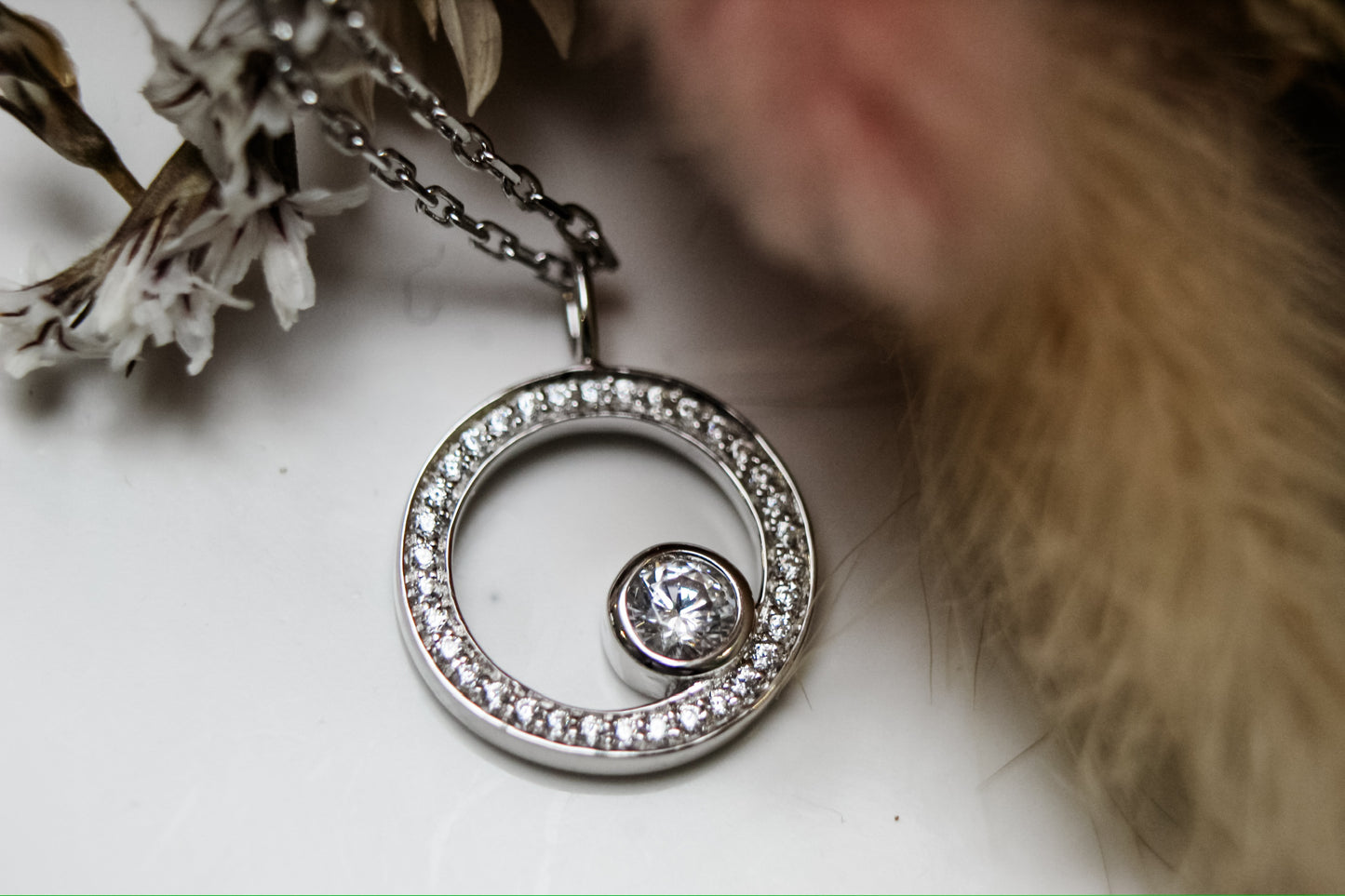 Secrets Halo Pendant