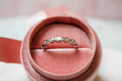 Secrets Half Diamond Eternity Ring