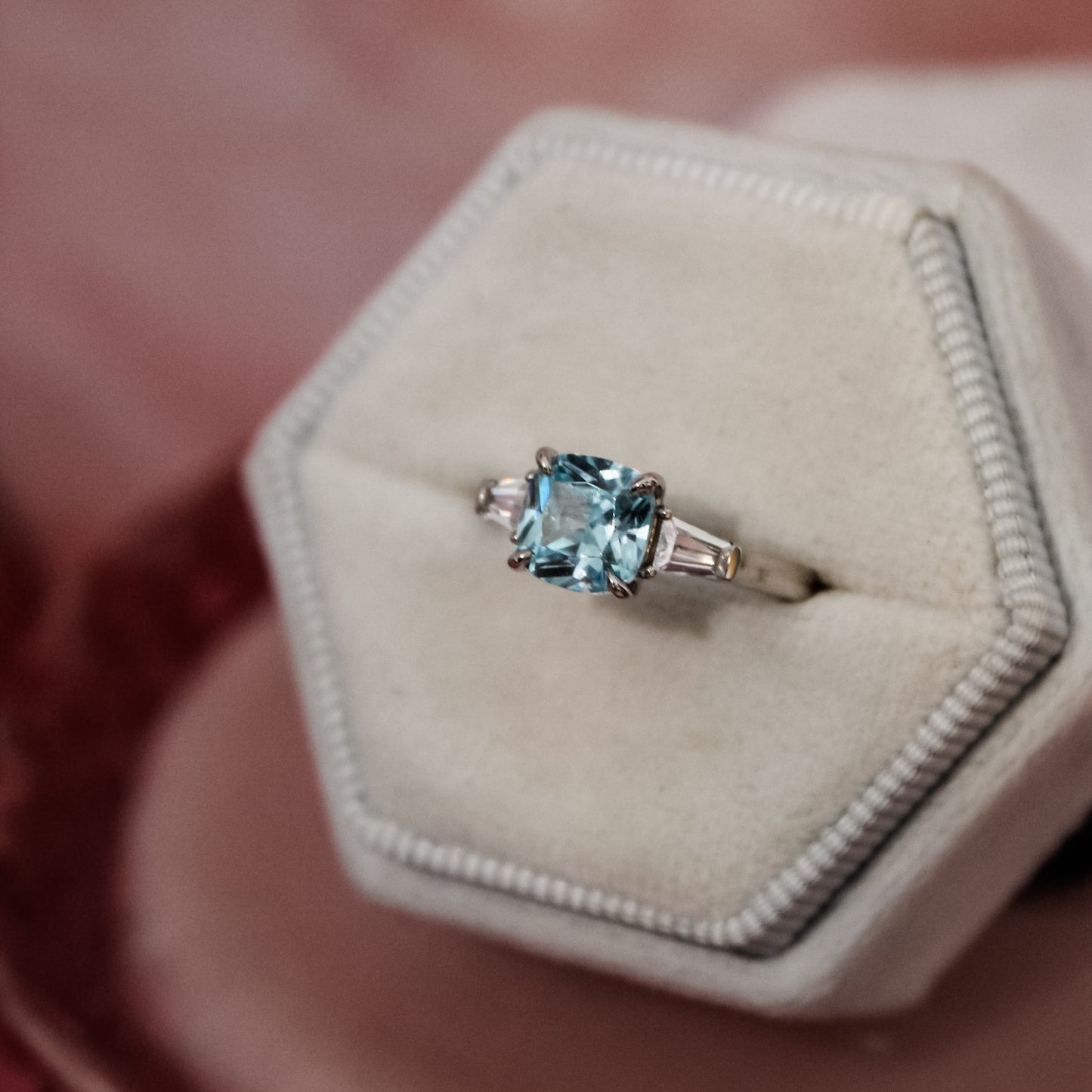 Secrets Sylvia Three Stone Ring