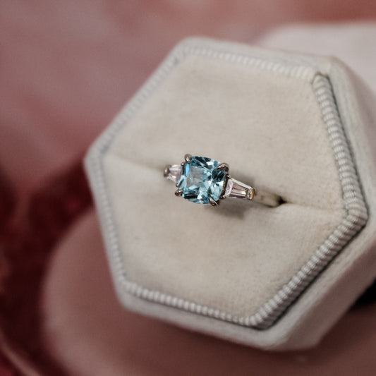 Secrets Sylvia Three Stone Ring