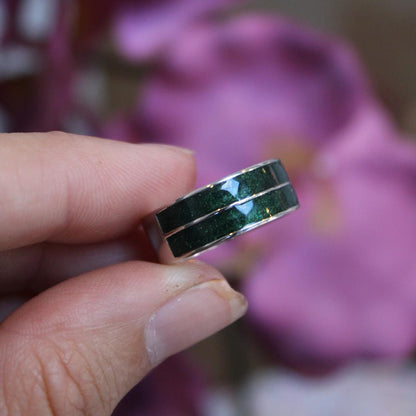 Men's Double Channel Ring