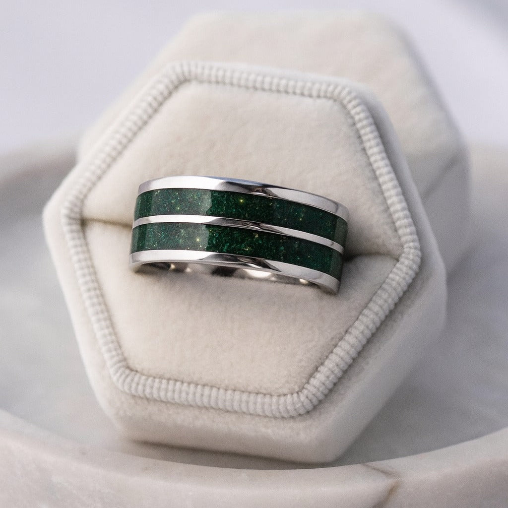 Men's Double Channel Ring